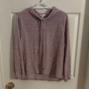 Dylan Women's Lavender Cowl Neck Sweater